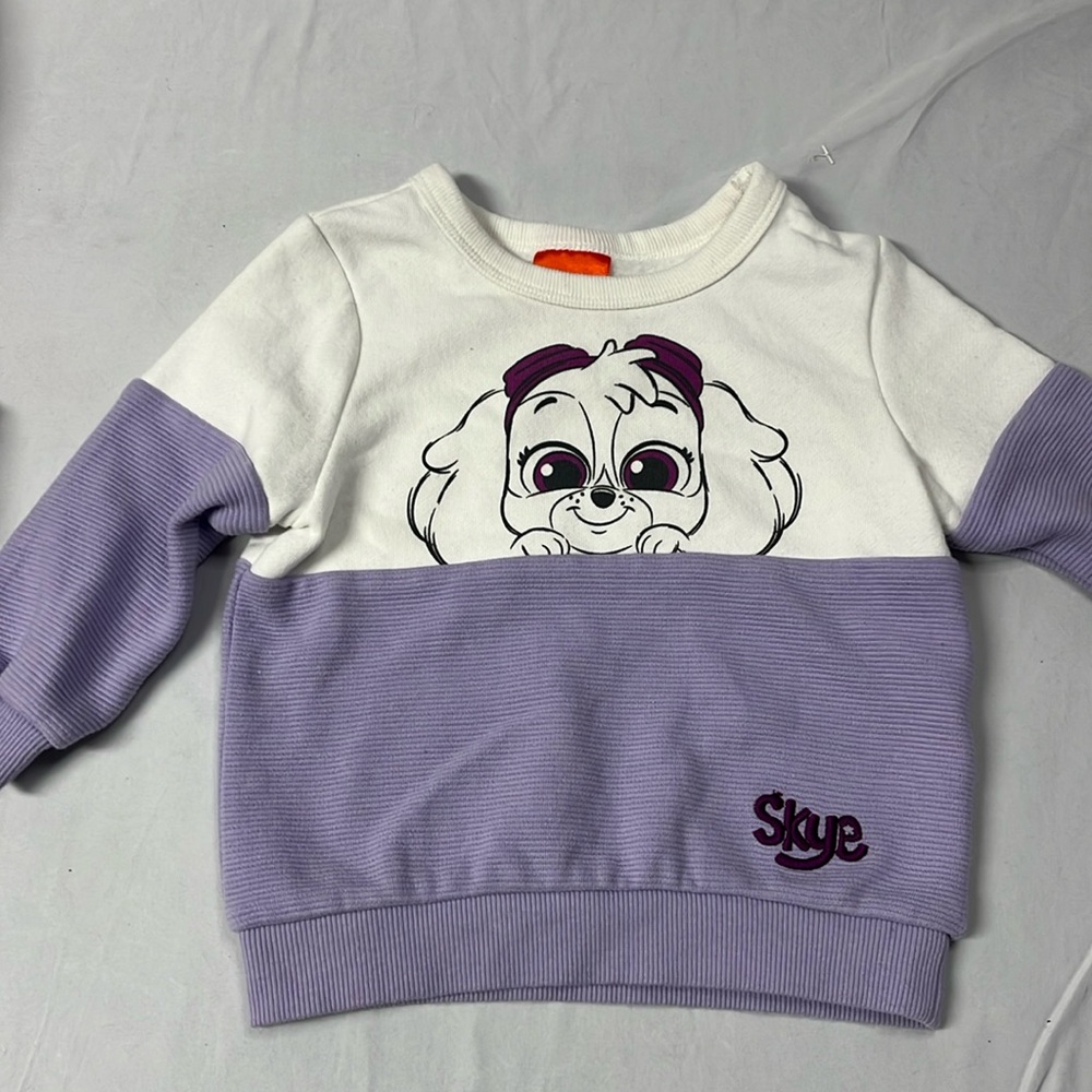 18M Paw Patrol - Skye sweatshirt